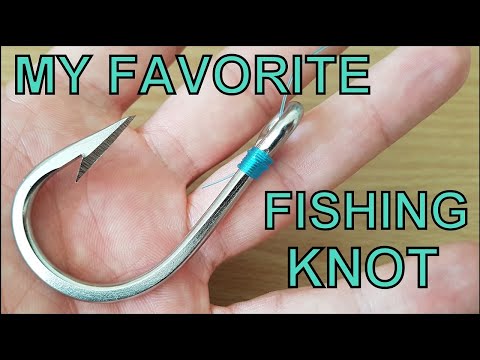#3 My favorite fishing knot | How to tie a fishing hook to a line