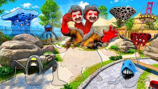 ซ่อนแอบระบายสีให้เนียนในสวนสัตว์ Vs ปีศาจคุณยาย Survive A...