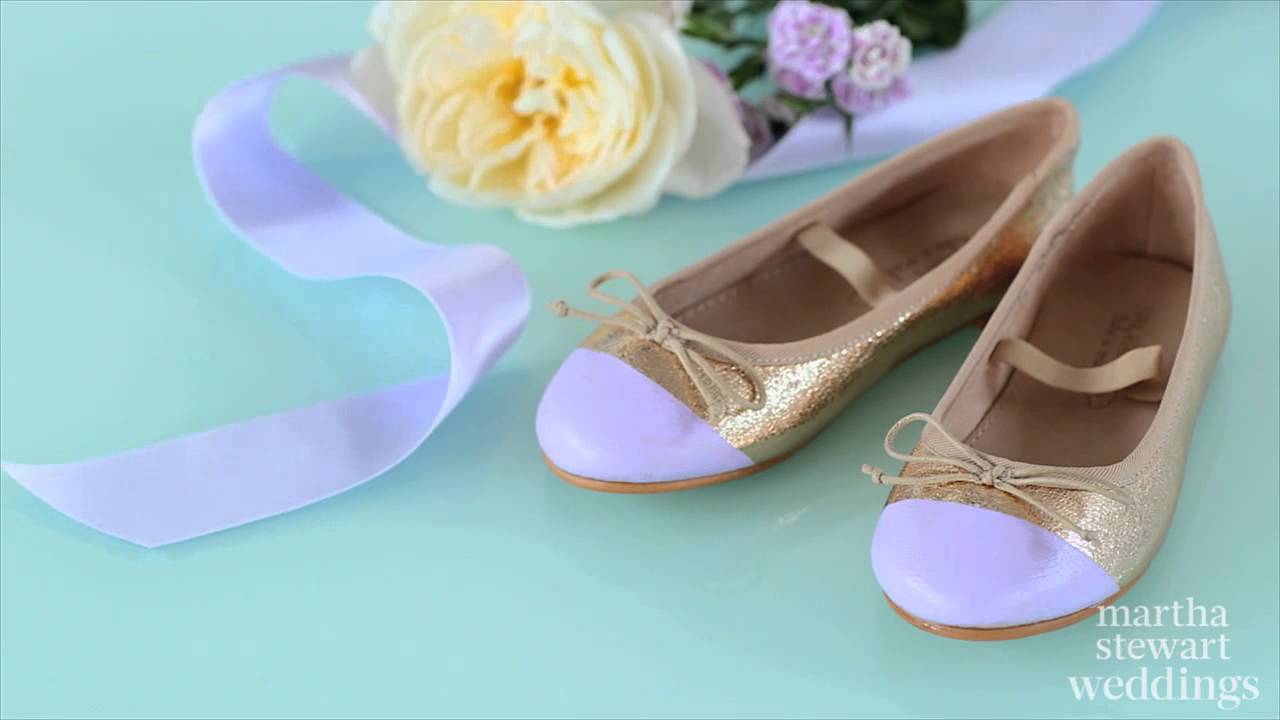 Accented Flower Girl Shoes