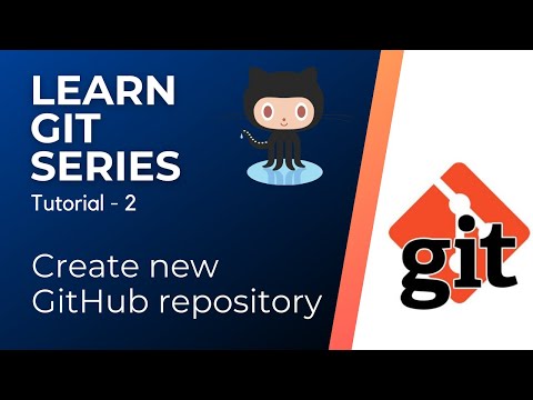 How to create new repository on GitHub? | Git CheatSheet | Learn Git Series.