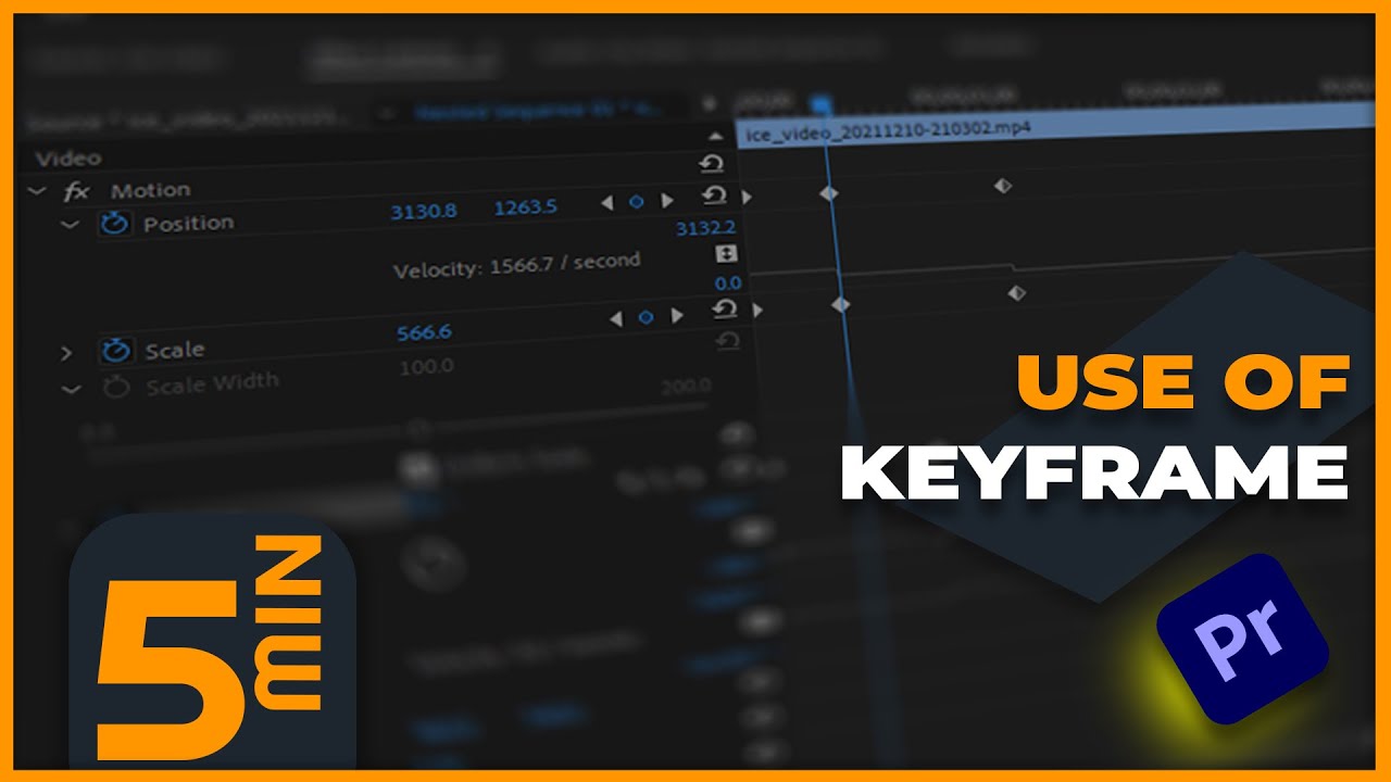 Learn Keyframe Animation in Premiere Pro | 5 minute tutorial for ...