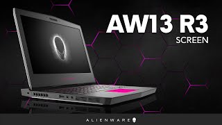 Alienware 13 R3: LCD Disassembly
