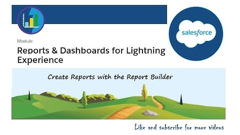 Create Reports with the Report Builder