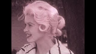 Expecting Couple Jayne Mansfield & Mickey Hargitay in the Garden 1958