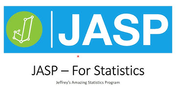 1 JASP Installation and Introduction & Use | Easy Way for Statistics