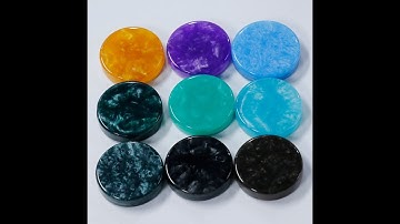 Custom backgammon checker chips