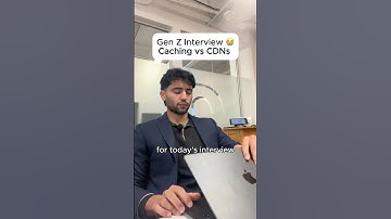 Caching vs CDNs explained in Gen Z interview 👀