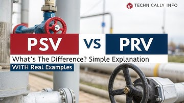 Difference Between Pressure Safety Valve (PSV) and Pressure Relief Valve (PRV)