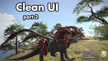 FFXIV - My clean UI (Guide - part 2 - Collapsing Hotbars)