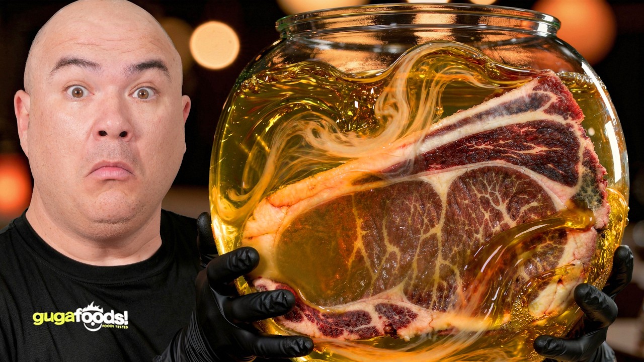 Я вымачивал стейки в кунжутном масле в течение нескольких месяцев и ел их.