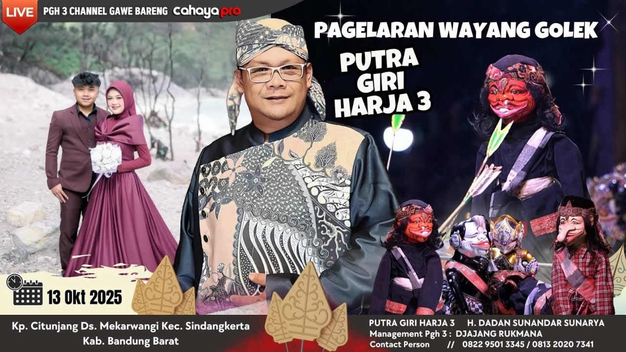 Live Delay Kec. Sindangkerta Kab. Bandungbarat Putra Giriharja 3 [PGH3] H. Dadan Sunandar Sunarya