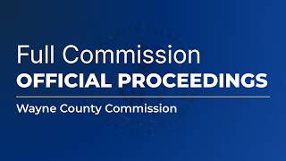 Committee Meeting | Full Commission - March 19, 2026