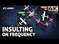 HEATED EXCHANGE  between two Pilots at uncontrolled Airport. Real ATC Audio