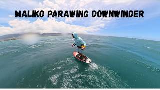 Maliko Parawing Downwind Run Maui