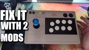 Fixing 8BitDo Arcade Stick with 2 simple mods