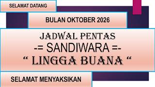 Jadwal Sandiwara - Lingga Buana - Oktober 2026 - Kumpulan Jadwal Sandiwara hari ini - LIVE KJPS