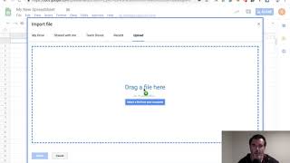 Google Sheets for Admin - Import a File Profile