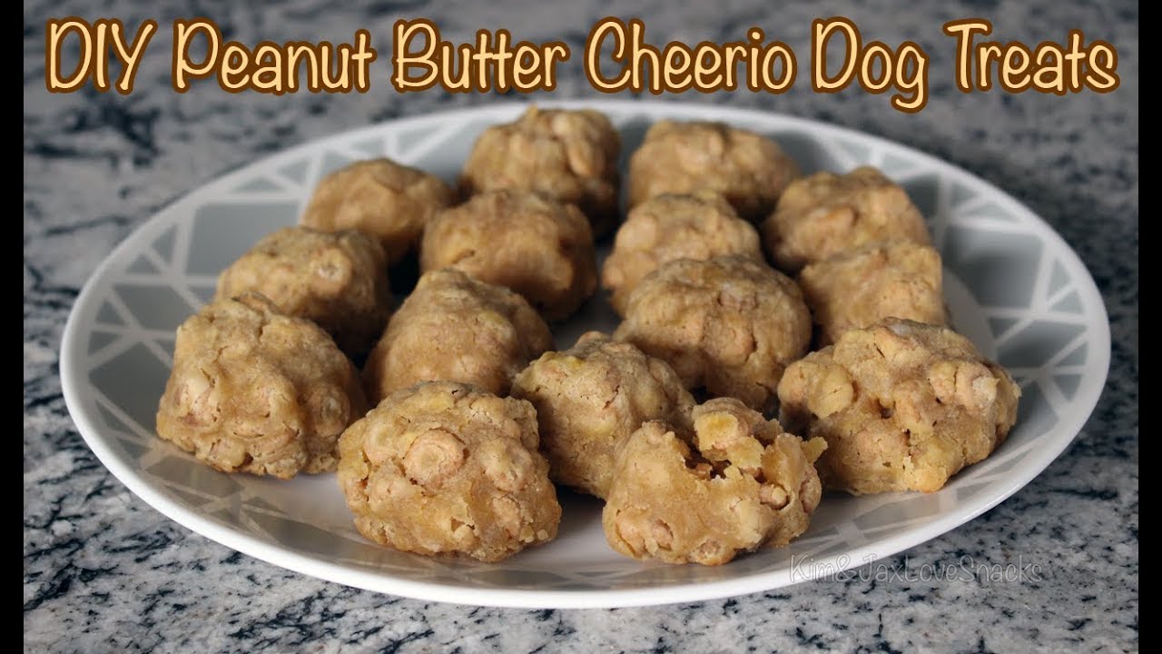cheerios as dog treats