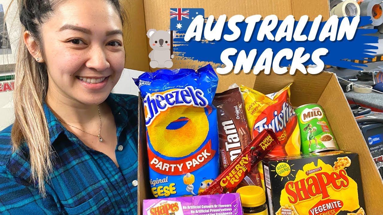 AUSTRALIAN SNACK HAUL! Trying out snacks from Australia! VEGEMITE?? YouTube AUSTRALIAN SNACK HAUL! Trying out snacks from Australia! VEGEMITE?? YouTube