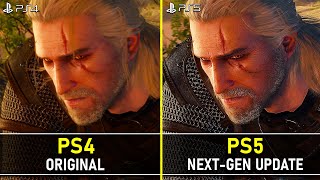 The Witcher 3 Next-Gen Update | PS4 vs PS5 | Graphics Comparison