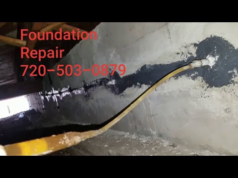 Crawlspace Foundation Crack Repair Using Epoxy Injection - YouTube