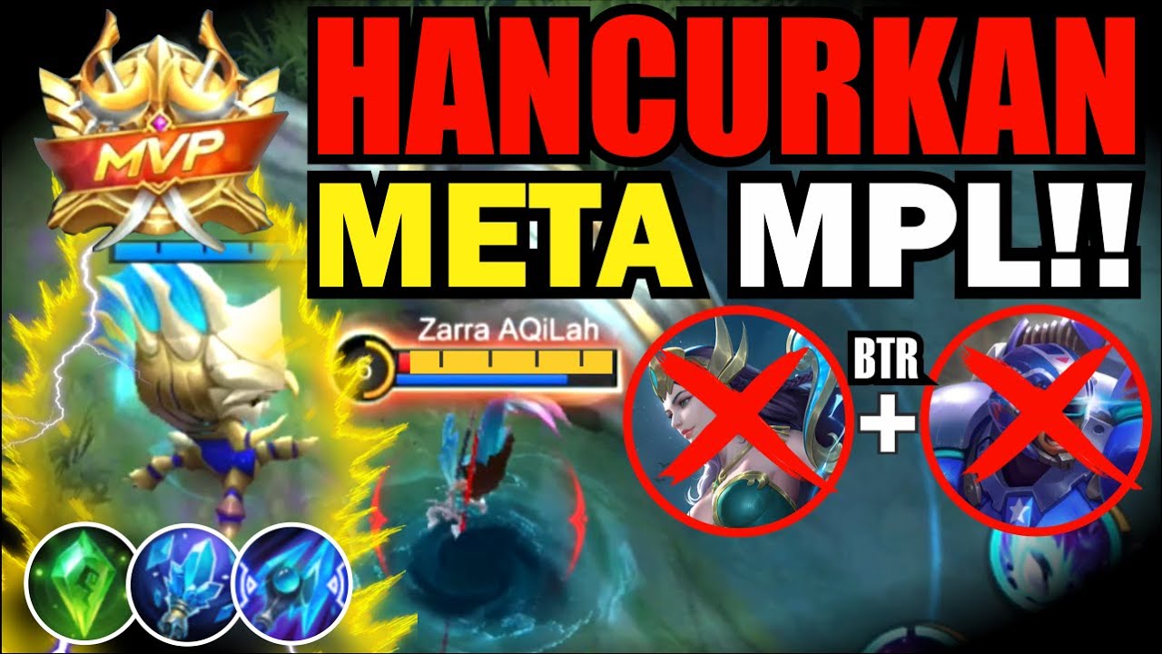 DESTROY COMBO META KADITA JOHNSON MPL INDONESIA S9 ZHASK BEST BUILD