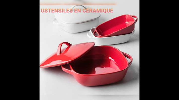 Matière des ustensiles à mettre dans vos micro-ondes.