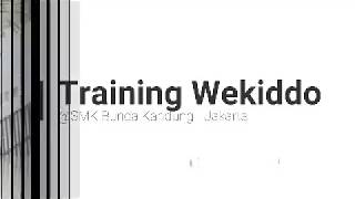 Pelatihan Sistem Informasi Manajemen Sekolah bersama Wekiddo screenshot 4
