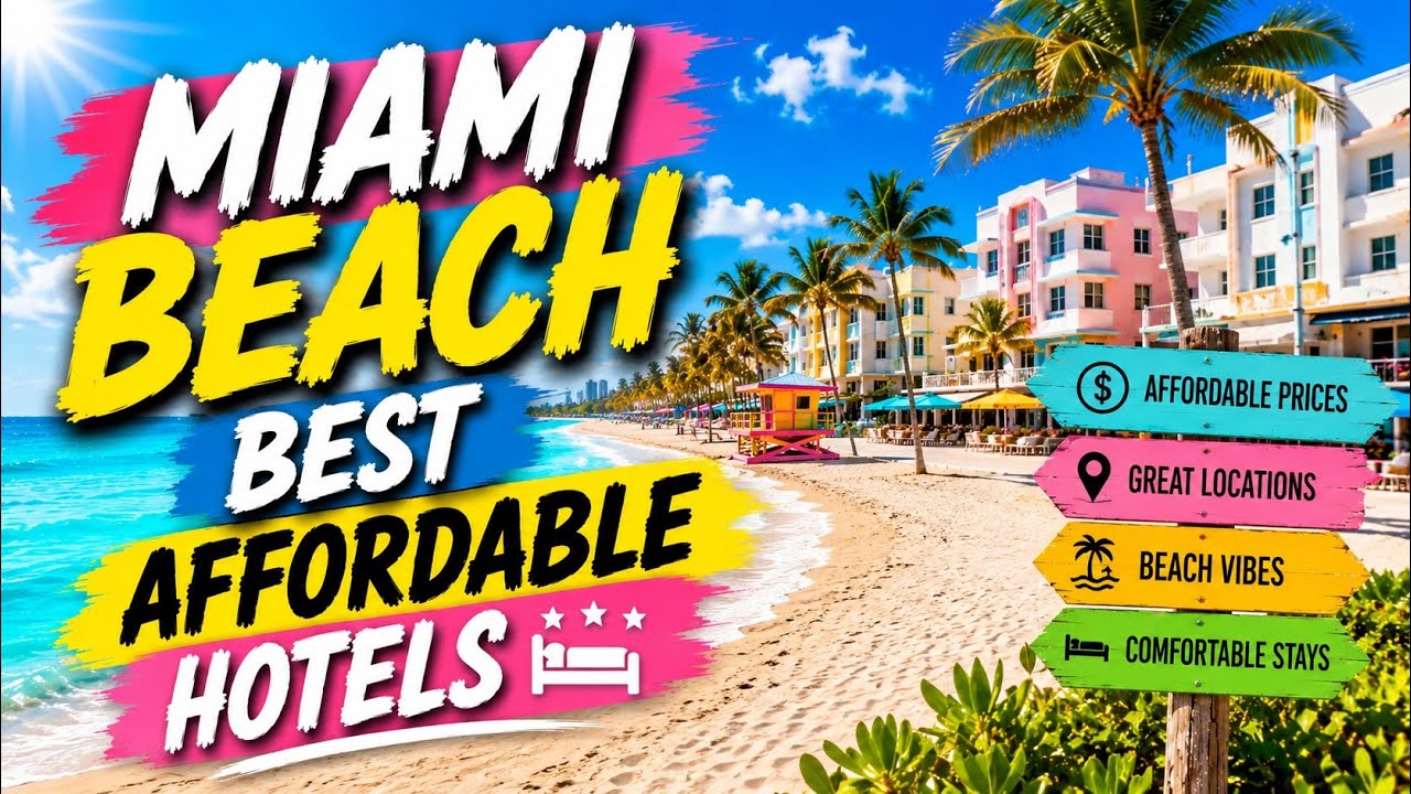 BEST Affordable Miami Beach Hotels with Oceanviews