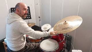 Three 3/4 comping phrases from Elvin Jones