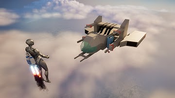 Unreal Engine 5 Jetpack and Spaceship Demo