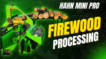 Mobile Firewood Processing HAHN Mini Pro 250