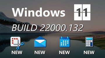 Windows 11 build 22000.132: New Snipping Tool, Mail, Calendar, Calculator, Chat & More!