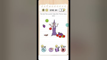 Brain Test Level 391  Walkthrough Solution