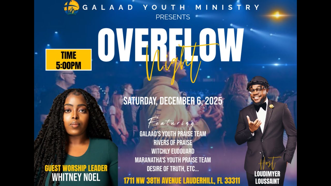 OVERFLOW NIGHT CONCERT | SATURDAY, DECEMBER 6, 2025 - YouTube