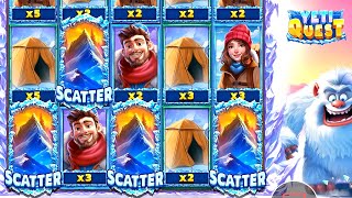 Yeti Quest Lines Up Some High Multipliers and Big Wins