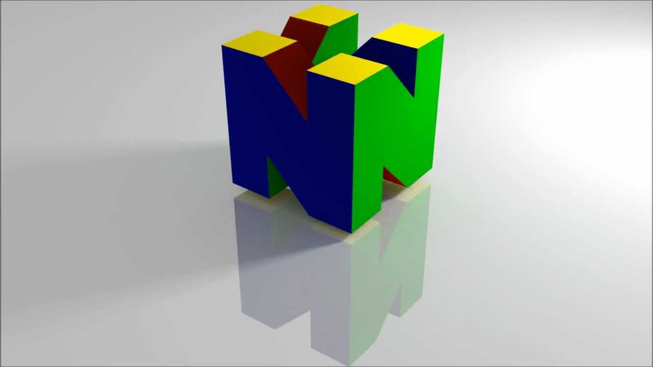 3d N64 Logo Youtube