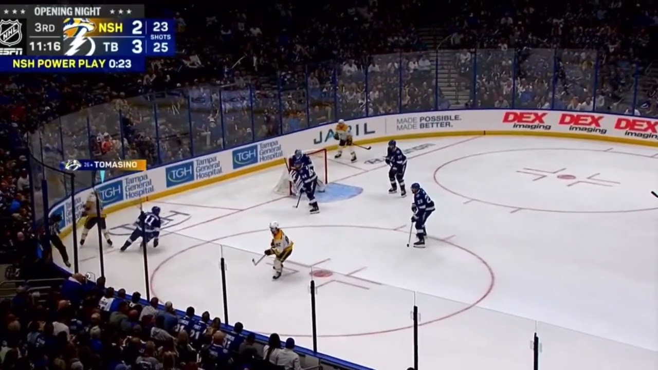 Tommy Novak Scores His First Goal of 2023 | Predators vs Lightning