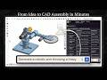 From Idea to Full CAD Assembly: Watch Leo Build a Robotic Arm in Real Time