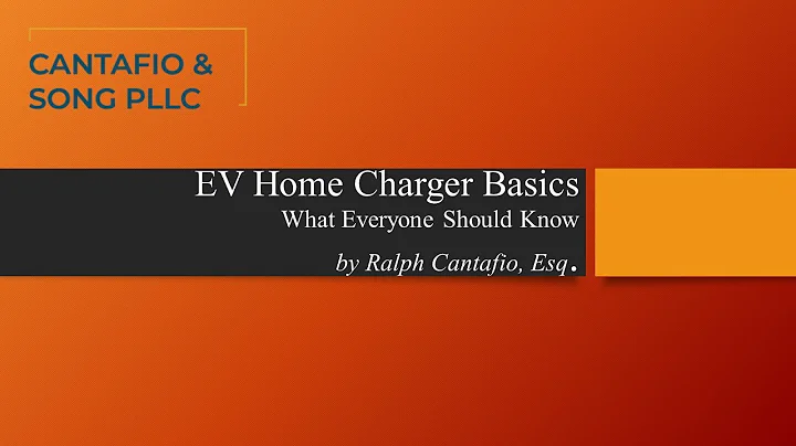 Energy Series: Electric Vehicle Home Charger Basic...