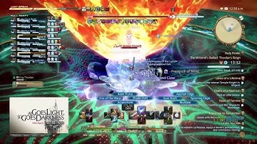 Final Fantasy XIV - Thordan EXTREME (NIN PoV) - First time clear P9+ [PS4]