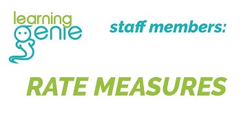 Staff Members | Rate Individual + All Measures