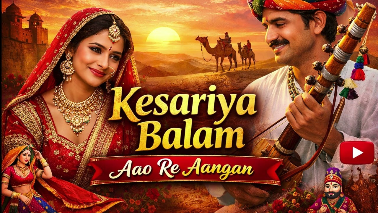 Kesariya Balam | Iconic Rajasthani Folk Song | Unplugged Cover 2026 | Garage Band Studio