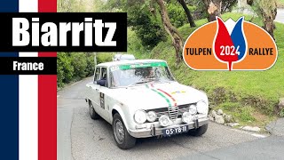 🇫🇷 Biarritz, France Tulpen rallye Vintage Car Rally Europe 2024