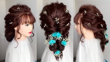 Tóc cô dâu đẹp P19 - tóc bới, tóc tết, tóc xõa, tóc dợn sóng, tóc lệch vai...