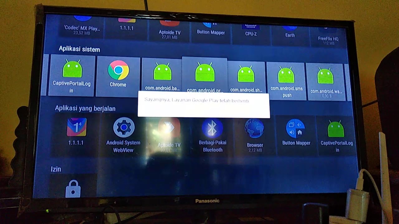 Mengatasi Layanan Google Play Telah Berhenti Di Tv Box Youtube