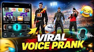 Free Fire New Viral Voice prank in Mobile | How To use Free Fire Voice Prank Mobile 😲 screenshot 1