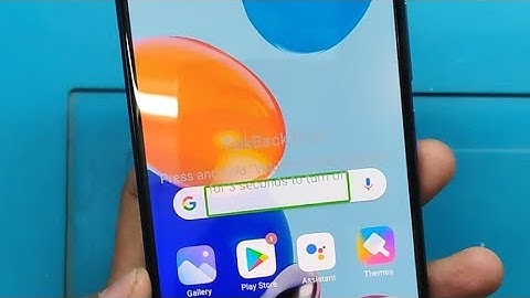 Redmi Note 11,Pro,Plus 5G Automatic Talking (TalkBack Off)