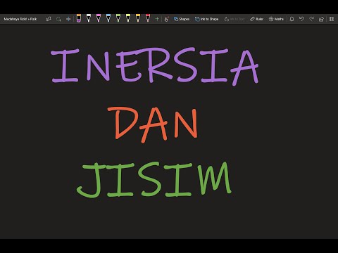 Video: Perbezaan Antara Inersia Dan Jisim