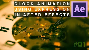 Clock Animation using expression in After Effects